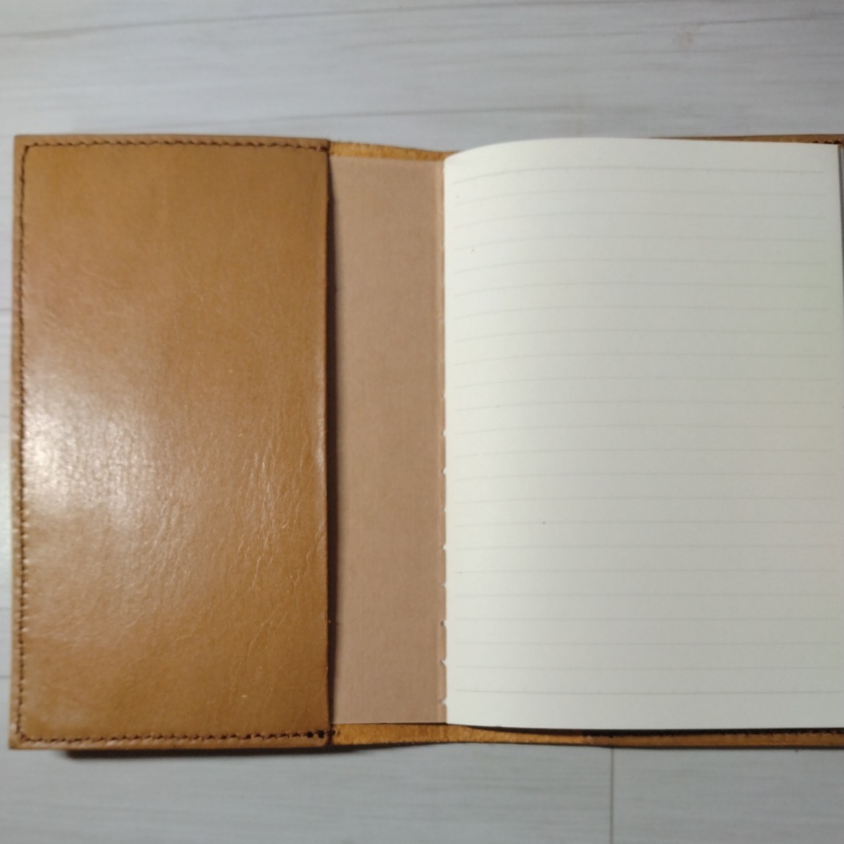  кожа обложка для книги Note покрытие ручная работа A6 размер Muji Ryohin Note установка. 