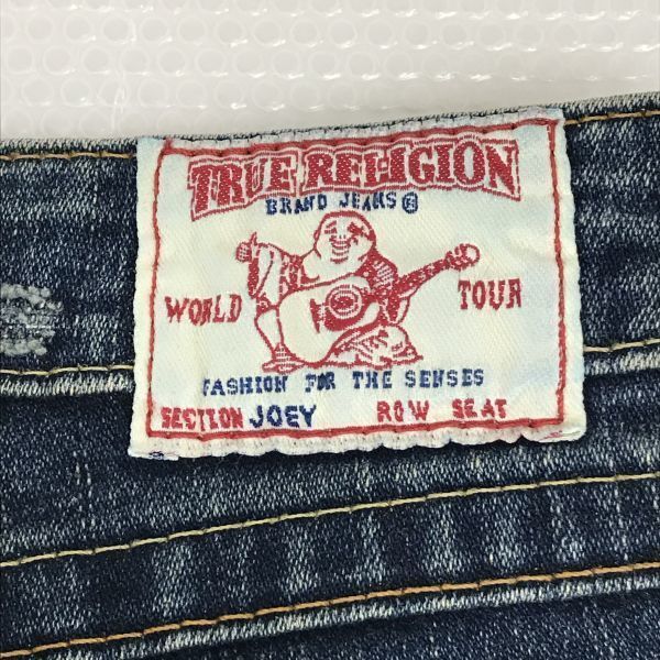 90s-00s/USA производства *True Religion/ True Religion * ботинки cut Denim брюки / джинсы [size-W26/XS/ длина ног 86cm]JOEY/Pants*BG898