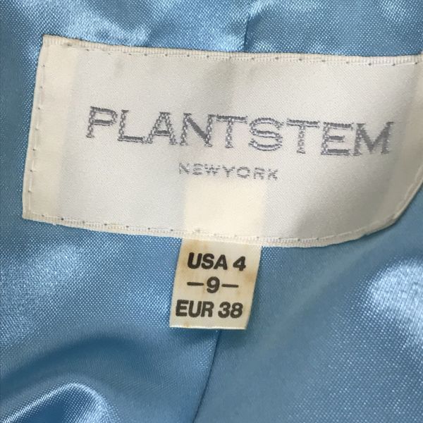 PLANTSTEM★本革/ラムレザーコート【9/M/茶】羊革/シングル/両サイドポケット◆BC183W_画像5