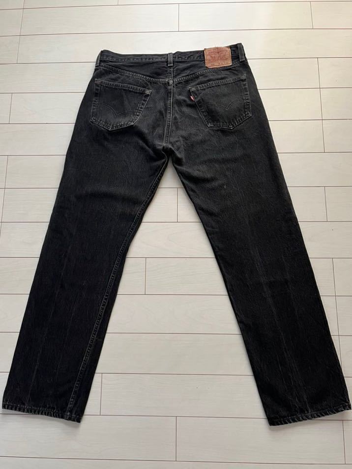 美品 真っ黒 USA製 リーバイス 501 ブラックデニム ビンテージ 美品 真っ黒 USA製 リーバイス 501 ブラックデニム ビンテージ