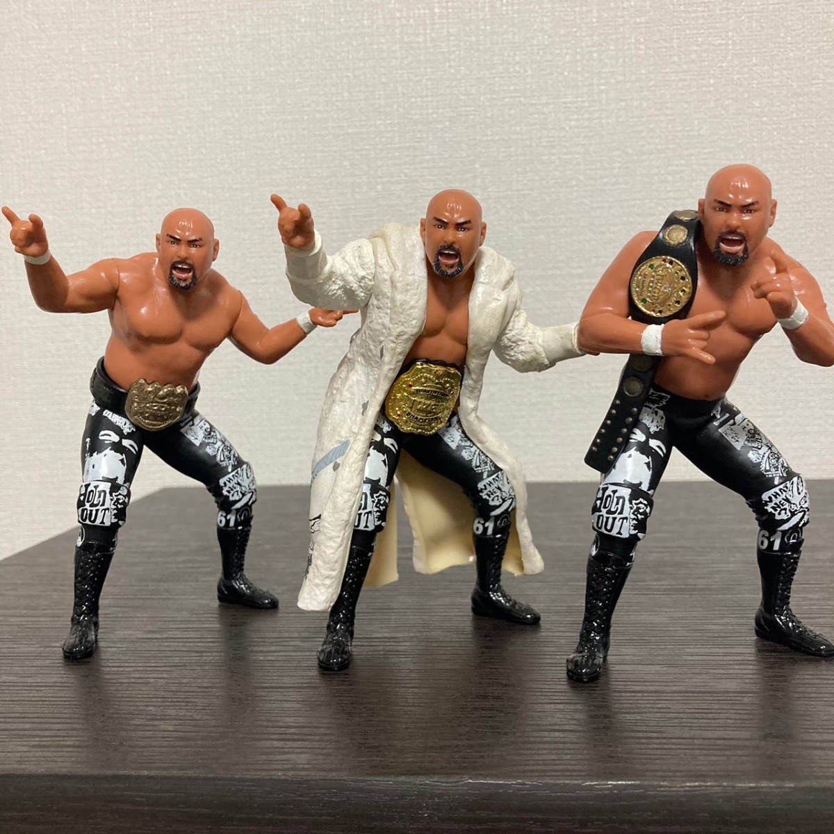 プロレスフィギュア アントニオ猪木 ジャイアント馬場 天龍 プロレスフィギュア アントニオ猪木 ジャイアント馬場 天龍