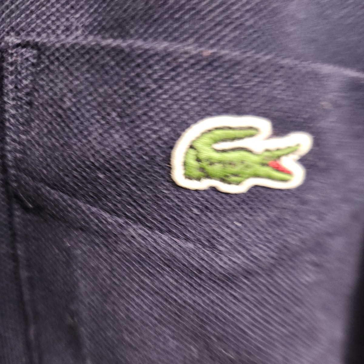 ポロシャツ LACOSTE ラコステ 半袖 ネイビー 半袖ポロシャツ_画像3