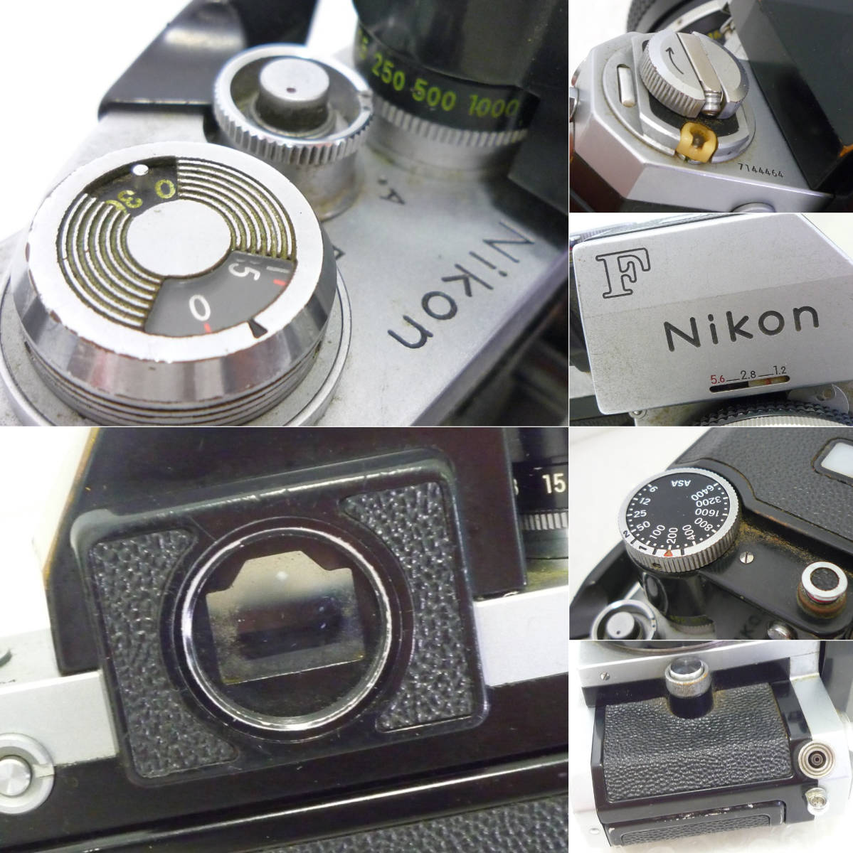 Nikon ニコン Fフォトミック FTN シルバー 望遠レンズ2個付 Nikon ニコン Fフォトミック FTN シルバー 望遠レンズ2個付