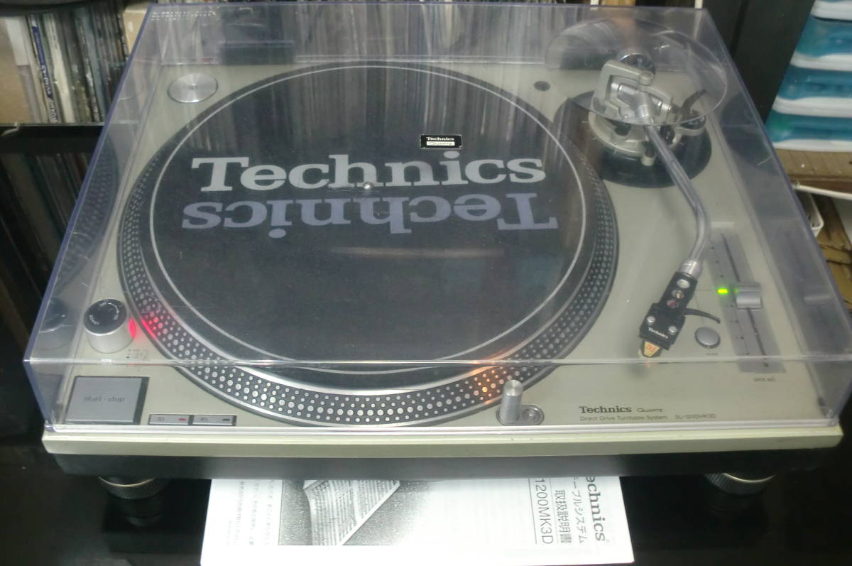 ■ 即決 : Technics Direct-Drive SL-1200 MK-3D 動作品 ★Technics U1200 針 : Fine _画像2