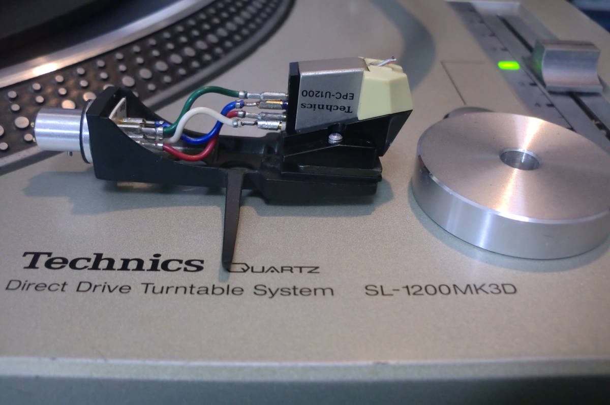 ■ 即決 : Technics Direct-Drive SL-1200 MK-3D 動作品 ★Technics U1200 針 : Fine _画像8