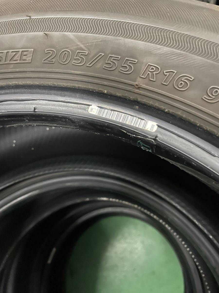 夏タイヤ　ノーマルタイヤ　205/55R16 エコピア　中古品　4本セット_画像3