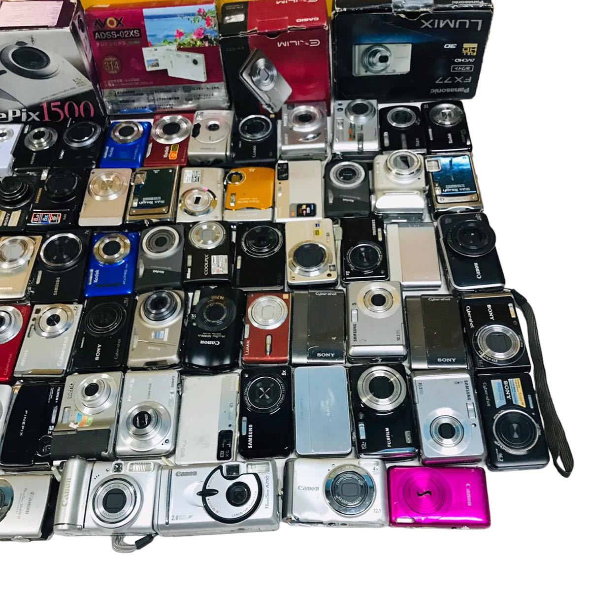 デジタルカメラ SONY NIKON CASIO PANASONIC RICOH OLYMPUS PENTAX コンパクトデジカメラ まとめ68 台 中古品_画像5