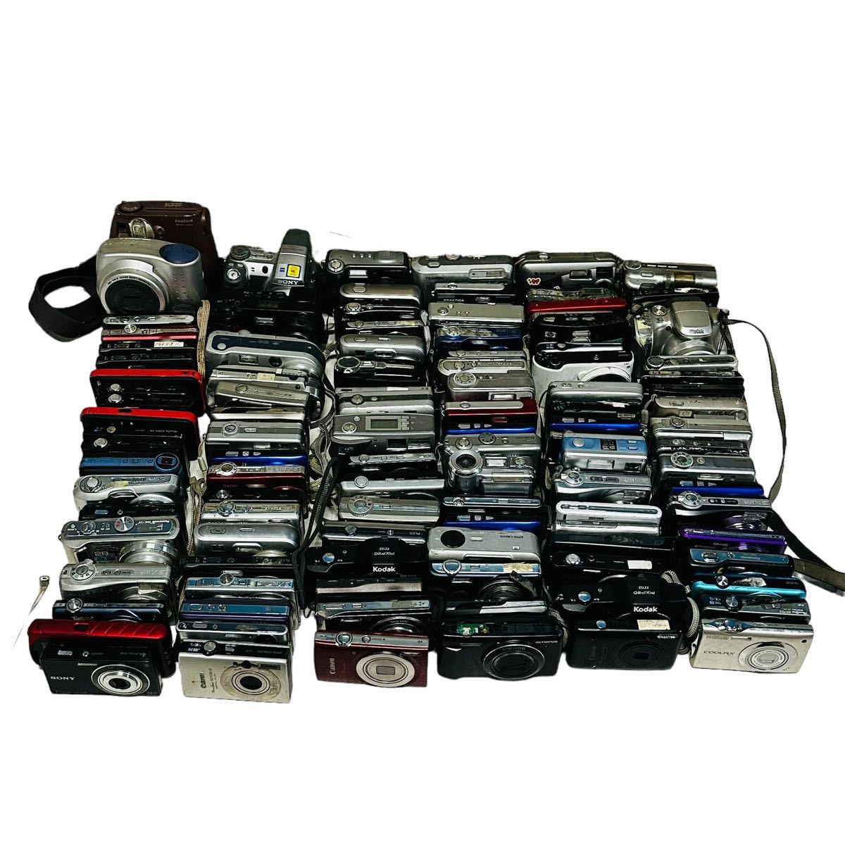 デジタルカメラ SONY NIKON CASIO PANASONIC RICOH OLYMPUS PENTAX コンパクトデジカメラ まとめ100台 中古品_画像8