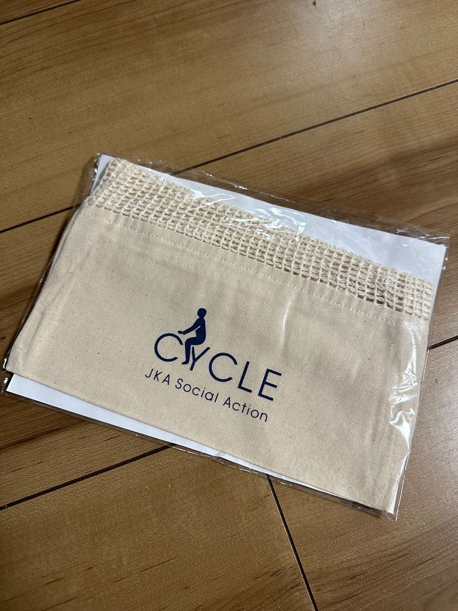自転車　非売品　CYCLE JKA 競輪　巾着