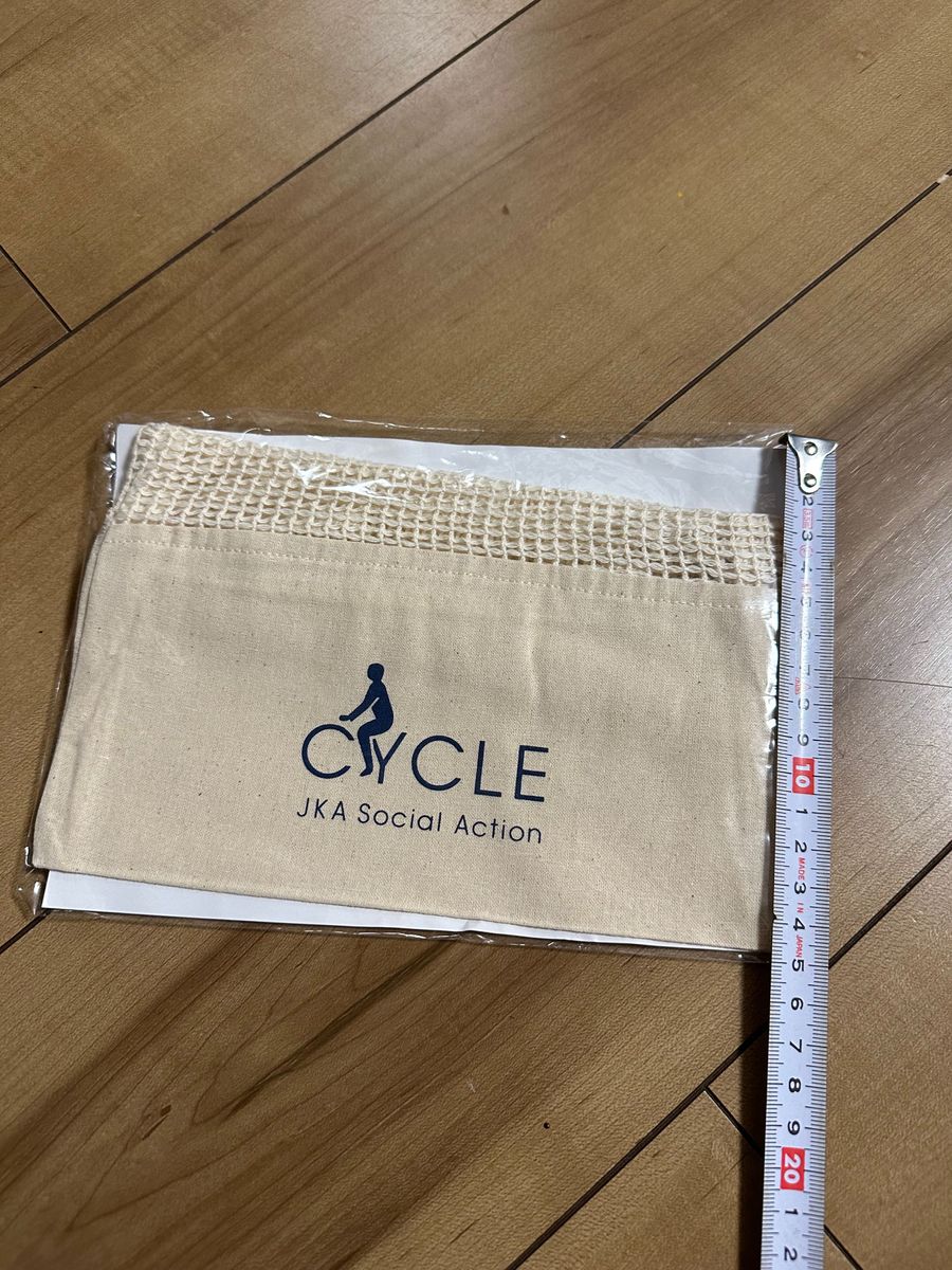 自転車　非売品　CYCLE JKA 競輪　巾着