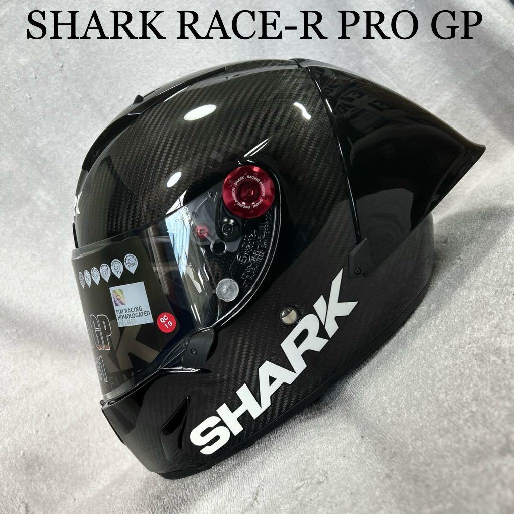 ★ 新品 SHARK RACE-R PRO GP FIM RACING Mサイズ シャーク フルフェイスヘルメット カーボン ダブルDリングストラップ A60116-1の画像1
