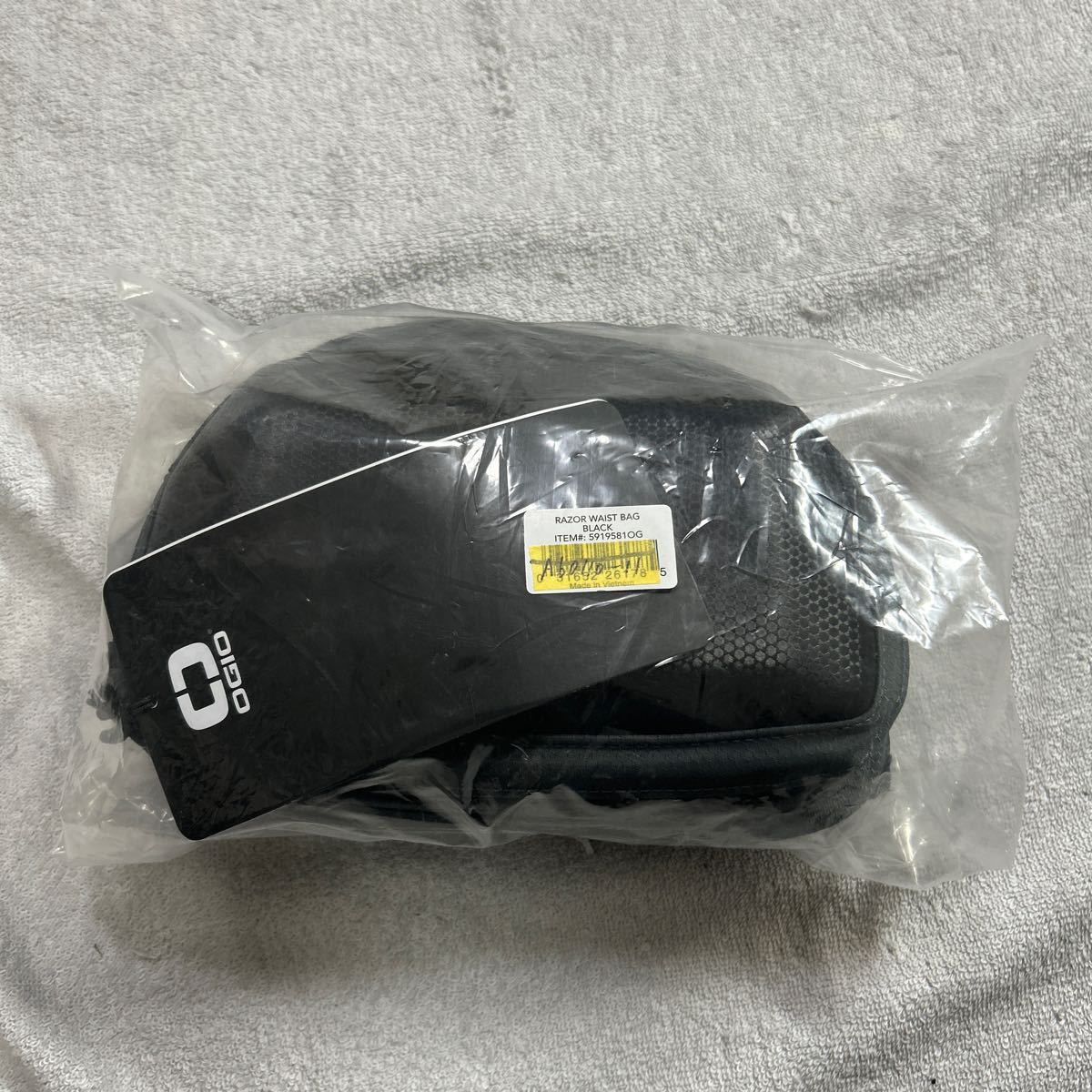 OGIO MOLDED WAIST BAG BLACK オジオ ウエストバッグ ヒップバッグ 新品 A60110-11_画像9