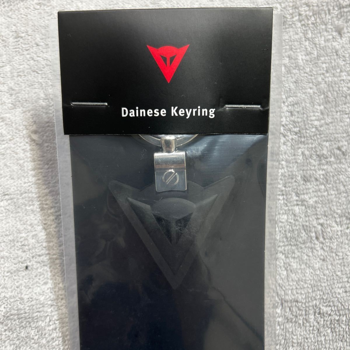  new goods unopened free shipping DAINESE KEYRING large ne-ze key ring rubber accessory small articles A60110-12