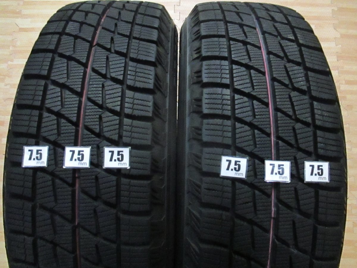 売切り 即納 スタッドレス SMACK スパロー 15インチ 5H100 6J+45 2015年製 深溝 195/65R15 BRIDGESTONE ICEPARTNER プリウス アリオン_画像10