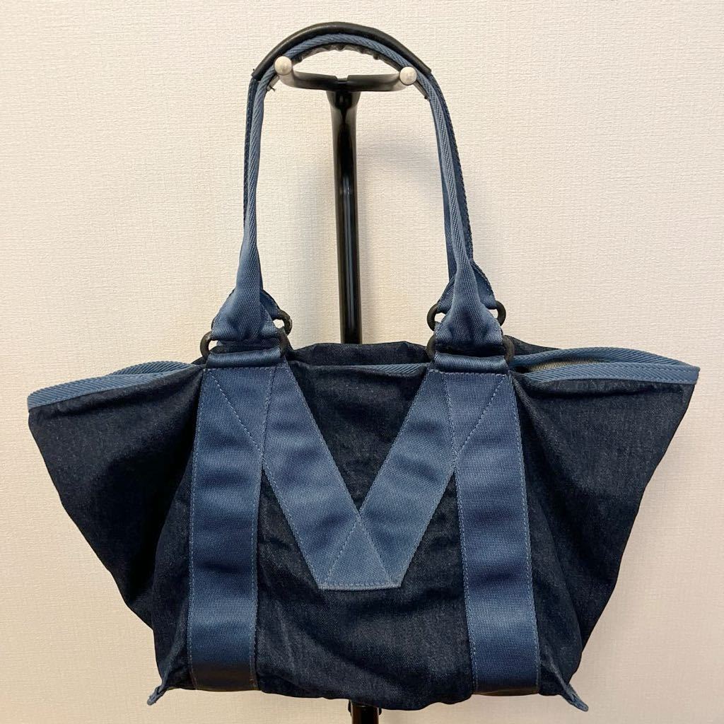 MARC JACOBS マークジェイコブス トートバッグ デニムバッグ ハンドバッグ _画像3