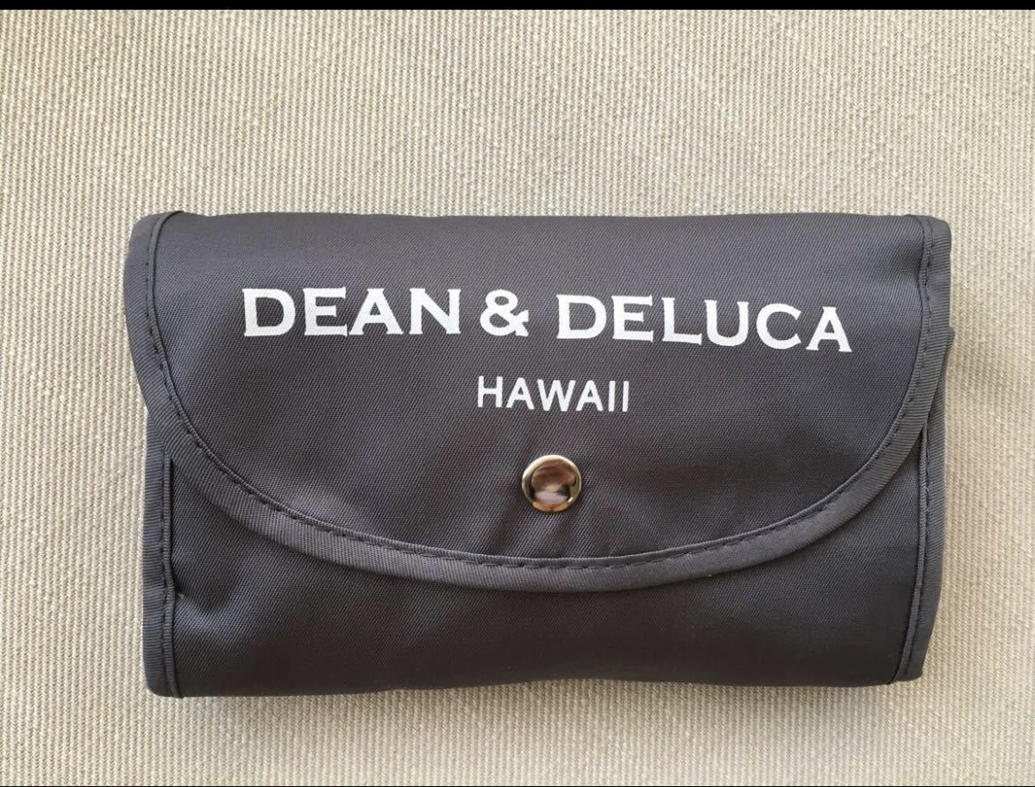 【新品】DEAN&DELUCAハワイショッピングバッグ　エコバッグ　グレー_画像2