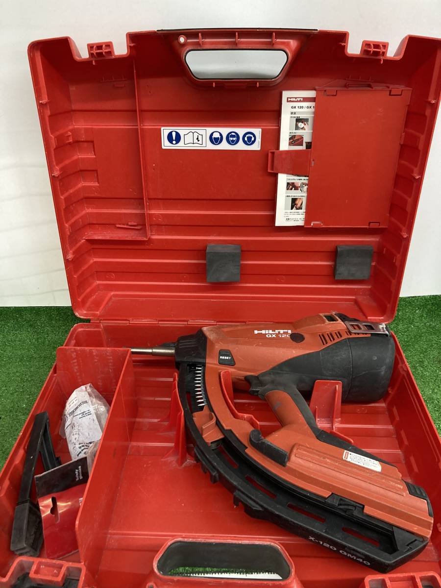 【中古品】HILTI(ヒルティ) 電気・機械設備用 ガス式鋲打機 GX120 / ITZ0V22SMNW0_画像1