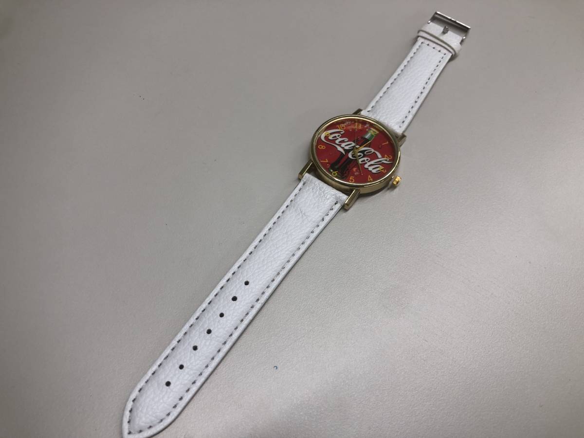 おしゃれ腕時計（おもちゃ的時計）白ベルト_画像4