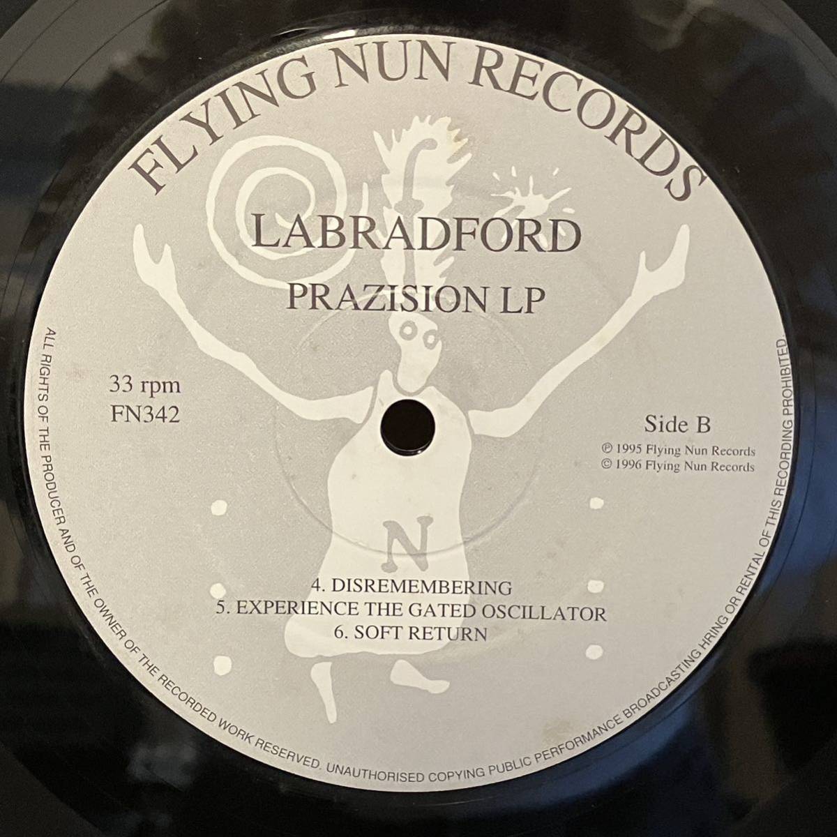 Labradford - Prazision LP ( Blast First Post Rock Minimal Ambient drone ポストロック アンビエント ドローン ミニマル )_画像4