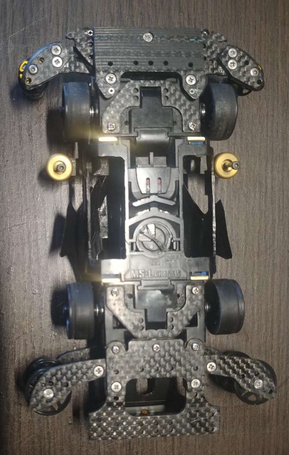 ミニ四駆 重量117g 3&5レーンマシン アズール MSフレキ フル ミニ四駆 重量117g 3&5レーンマシン アズール MSフレキ フル