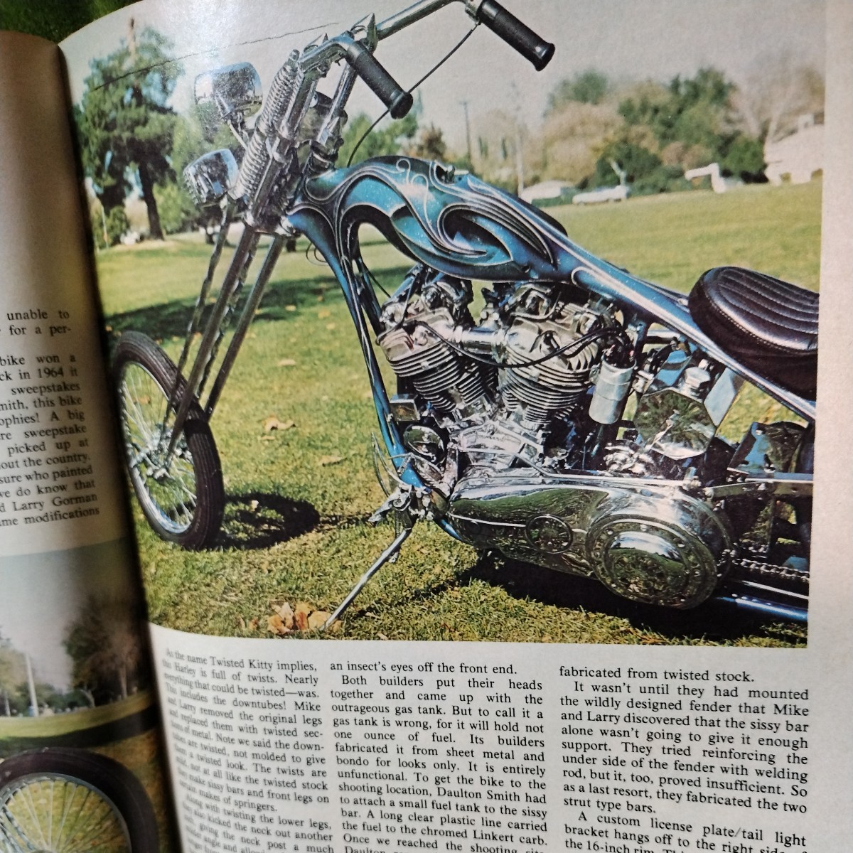 スペシャルチョッパーズ special choppers　1975年1月号 1976年3月号　年式相応の痛みはあります　ハーレーダビッドソン CHOPPER カブ_画像8