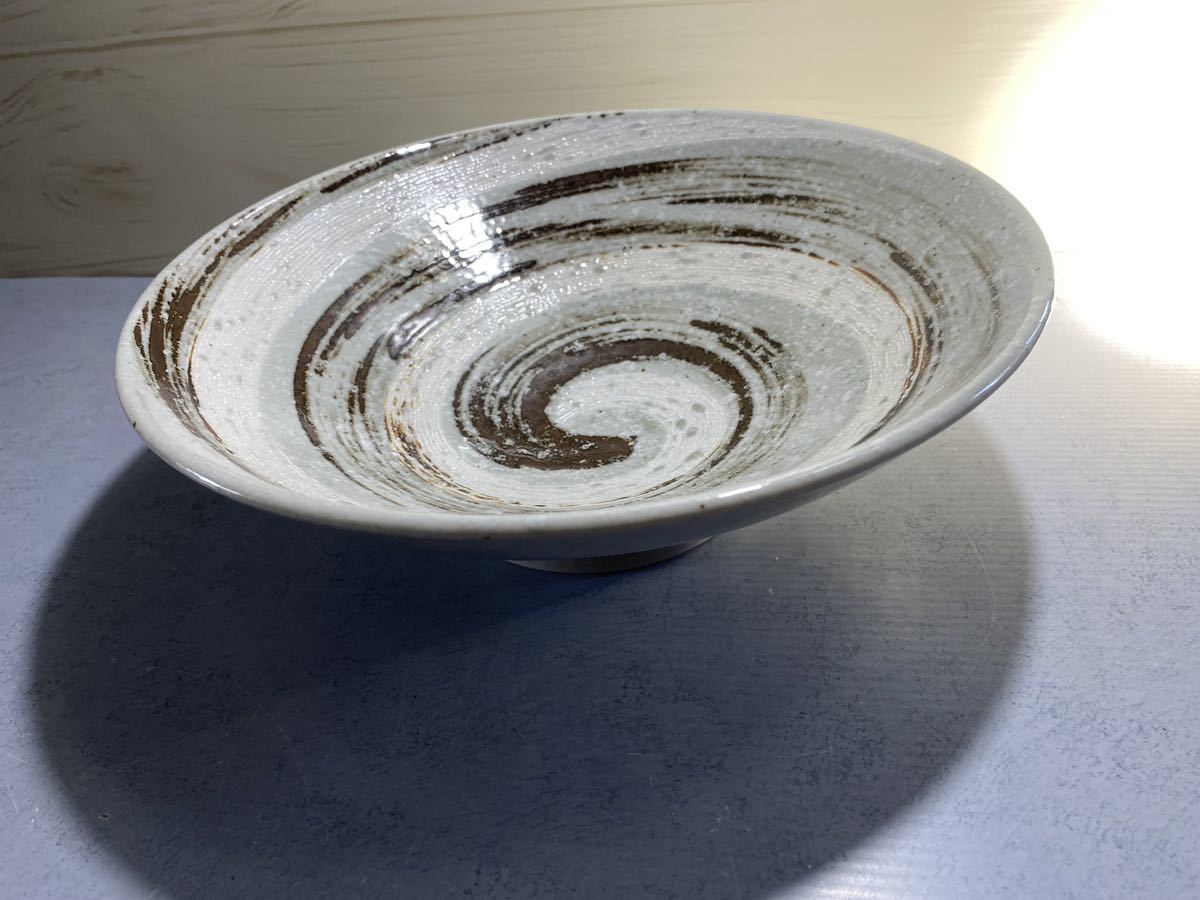 和食器 陶器 大鉢 直径24.4cm_画像1