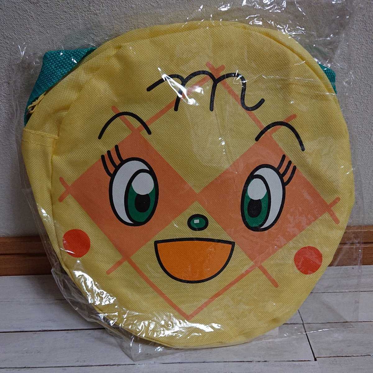 ★新品・未開封★それいけ！アンパンマン 顔型ショルダーバッグ メロンパンナちゃん_画像1