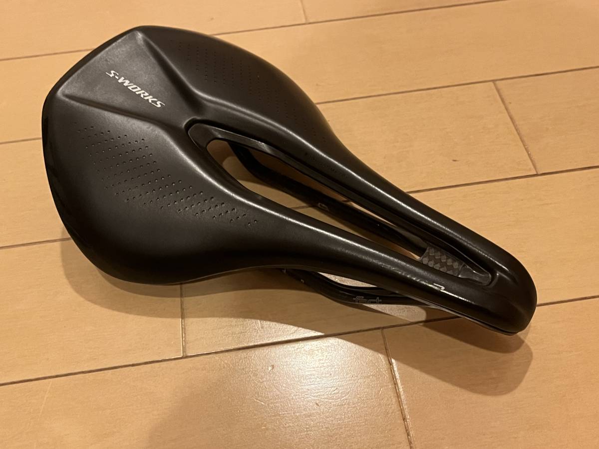 スペシャライズド SPECIALIZED エスワークス S-WORKS POWER サドル カーボンレール 黒 143mm _画像2