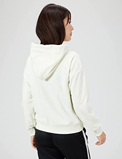 CHAMPION チャンピオン M サイズ ZIP HOODED JACKET ジップフーデッドジャケット CW-SS610 オフホワイト [管理:1400000846]_画像2