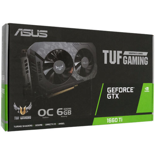 ASUSグラボ TUF-GTX1660TI-O6G-EVO-GAMING PCIExp 6GB [管理:1000020964]