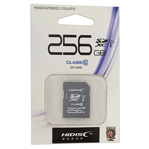 【ゆうパケット対応】HI-DISC SDXCメモリーカード HDSDX256GCL10UIJP3 256GB [管理:1000026461]_画像1