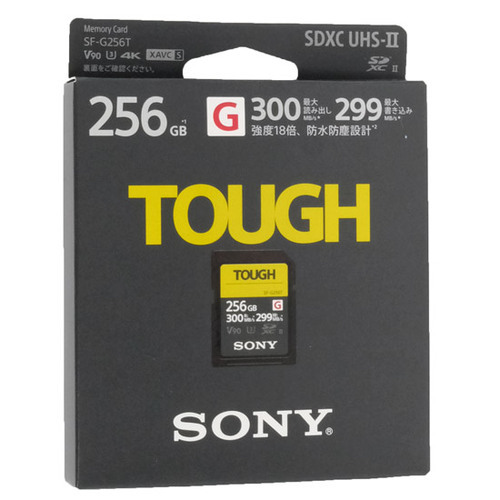 SONY製 SDXCメモリーカード TOUGH Class10 256GB SF-G256T [管理:1000026746]_画像1