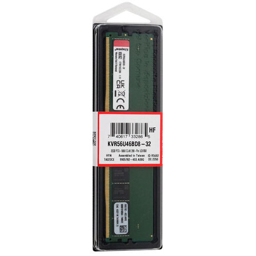 Kingston KVR56U46BD8-32 DDR5 PC5-44800 32GB [Управление: 1000026990]