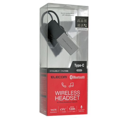 ELECOM Elecom Bluetooth hands free headset LBT-HSC20MPSV silver [ control :1100029822]