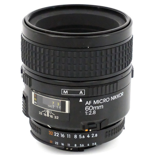 【中古】Nikon AF Micro-Nikkor 60mm f/2.8 [管理:1050022002]