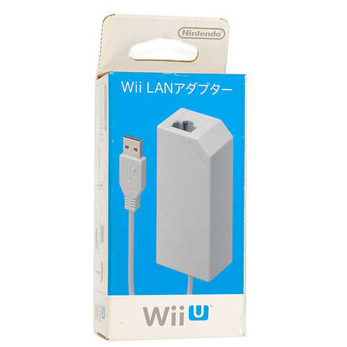 【新品訳あり(箱きず・やぶれ)】 任天堂 Wii/Wii U/Nintendo Switch対応 LANアダプタ RVL-015 [管理:1300008396]の画像1