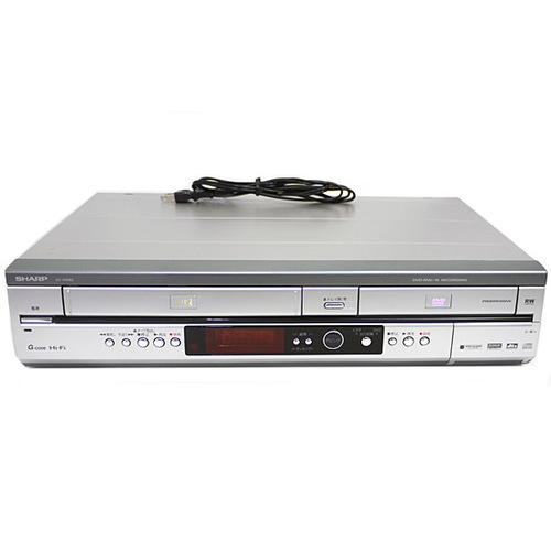 【中古】SHARP ビデオ一体型DVDレコーダー DV-RW60 本体のみ [管理:1150025374]