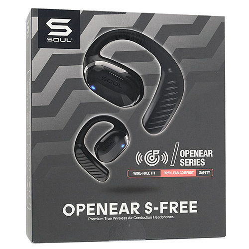 SOUL 完全ワイヤレスイヤホン OPENEAR S-FREE SO79BK Black 未使用 [管理:1150025554]_画像1