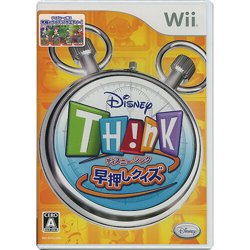 【ゆうパケット対応】ディズニー・シンク 早押しクイズ Wii [管理:1300009870]_画像1