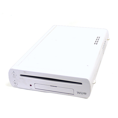 【中古】任天堂 Wii U shiro 32GB 本体のみ 本体いたみ [管理:1350010654]_画像1