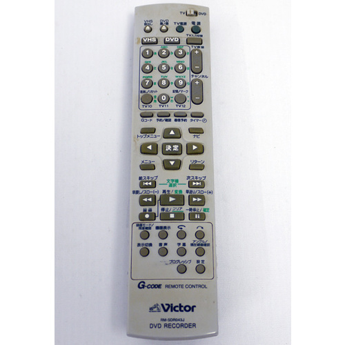 【中古】Victor DVDレコーダーリモコン RM-SDR043J [管理:1150011634]_画像1