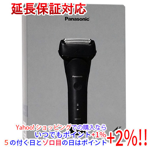 【新品訳あり(箱きず・やぶれ)】 Panasonic ラムダッシュ3枚刃 ES-LT2B-K 黒 [管理:1100044760]