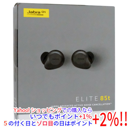 Jabra 完全ワイヤレスイヤホン Elite 85t 100-99190000-40 [管理:1100033058]