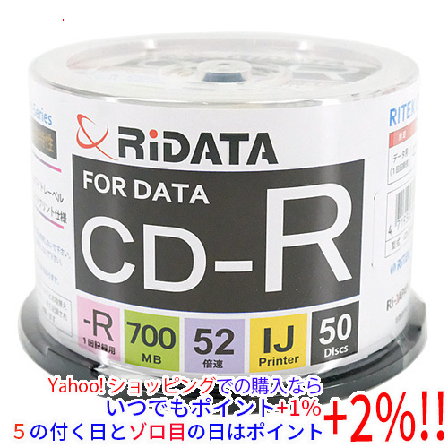 RiTEK data for CD-R CD-R700EXWP.50RT C 50 sheets [ control :1000025373]