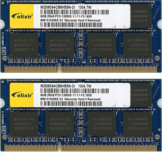 【中古】【ゆうパケット対応】CFD ELIXIR W3N1600Q-8G SODIMM DDR3 8GB 2枚組 [管理:3160420]_画像2