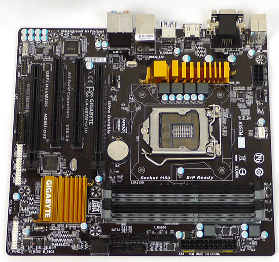 [ used ]GIGABYTE made MicroATXma The boGA-H97M-D3H LGA1150 original box equipped [ control :1050022672]