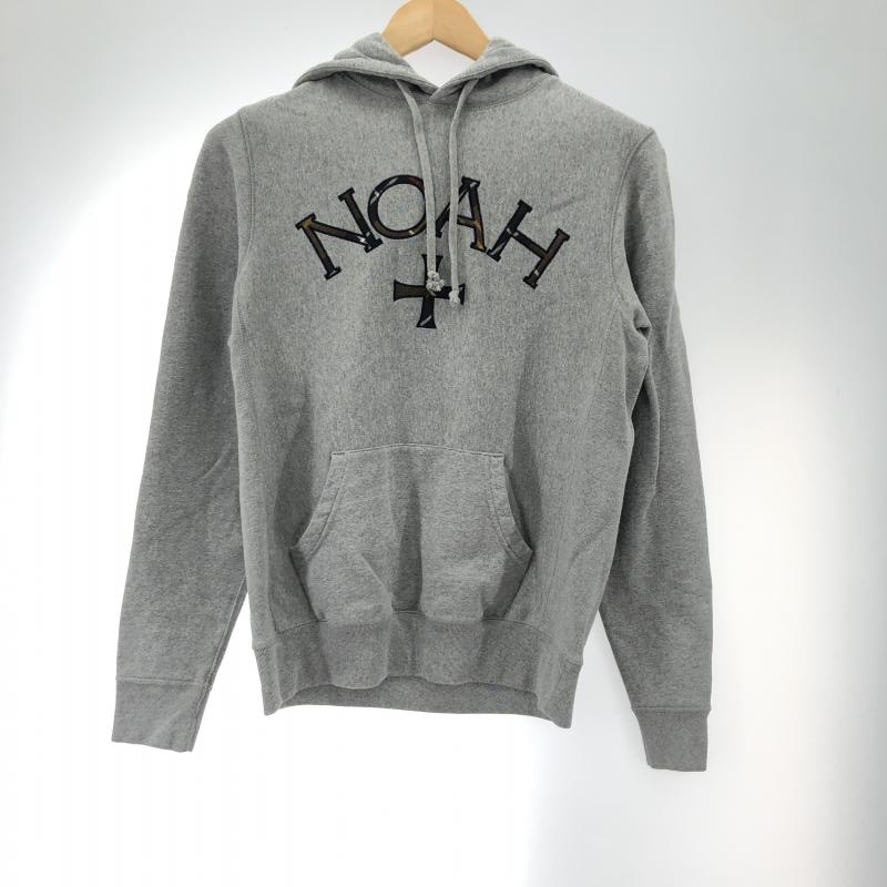 【中古】NOAH×Barbour パーカー サイズS ノア×バブアー グレー[240091343364]_画像1