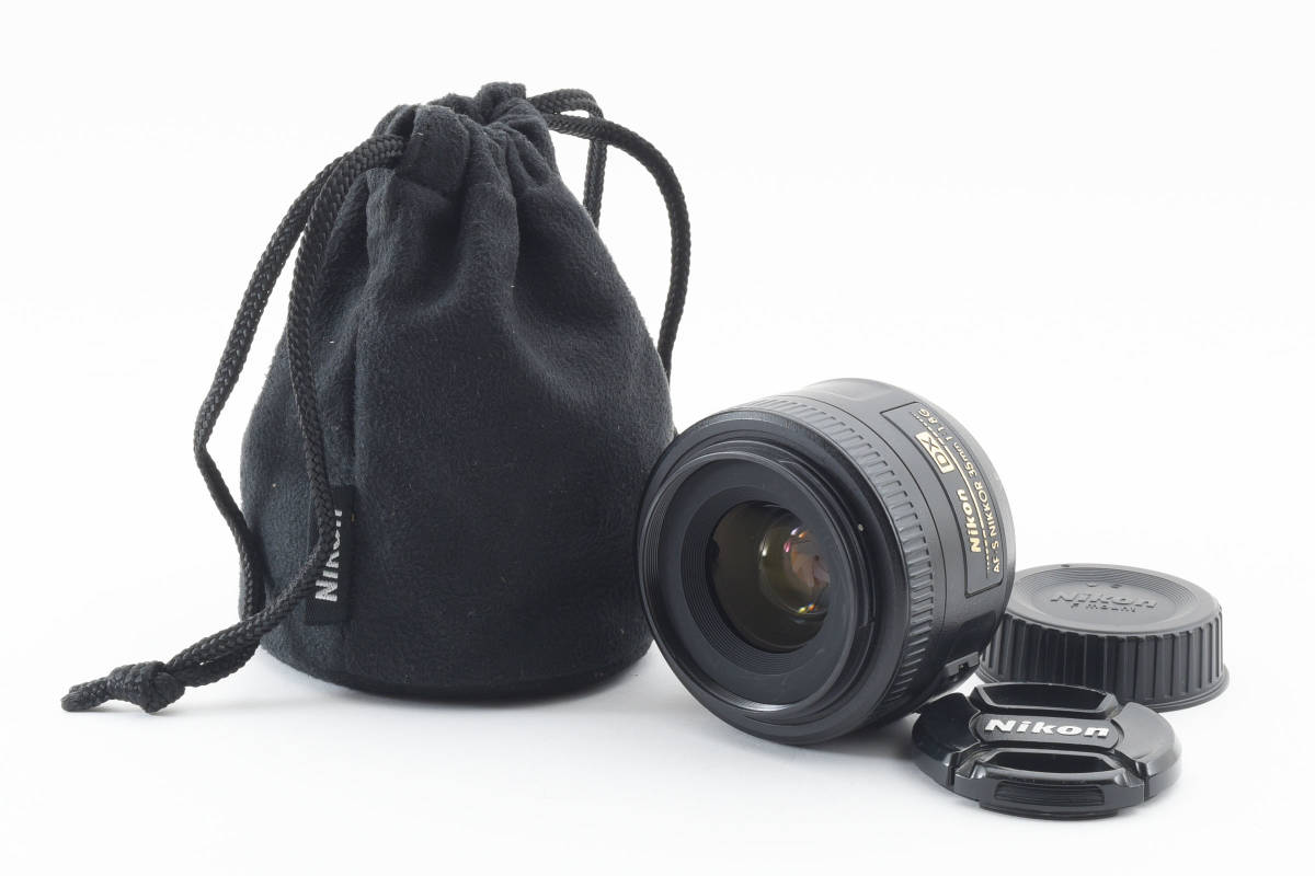 ニコン Nikon DX AF-S NIKKOR 35mm f1.8 G レンズ 動作確認済 良品 #86