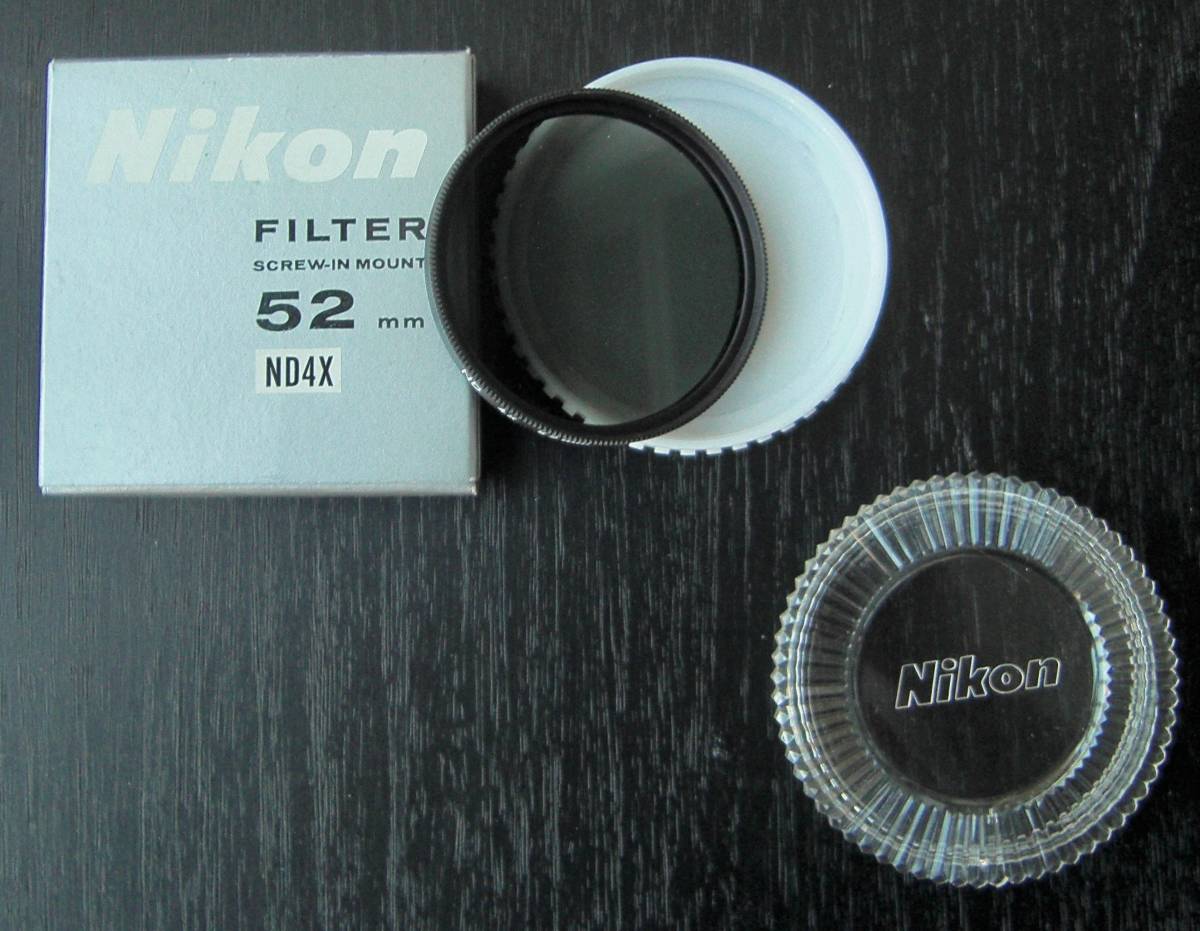 Nikon ニコンフィルター52ミリ　ND4X 未使用_画像2