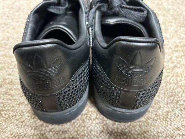 【D61】adidas アディダス スニーカー 靴 シューズ 黒 ブラック 28.5cm 男性用 メンズ 現状品_画像5